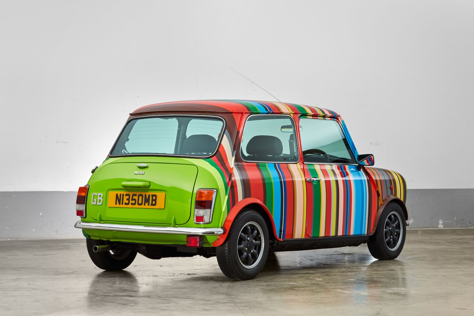 Paul Smith designs a one-off car featuring 86 stripes